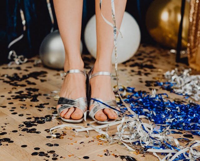 nouvel an chaussures