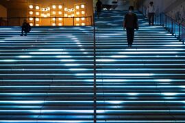 Eclairage public immersif