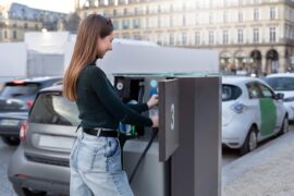 Borne recharge rapide